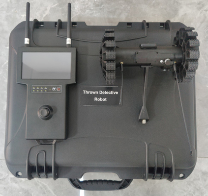 Сброшенный детектив-робот, видеооборудование наблюдения, дистанционное управление 50 метров.